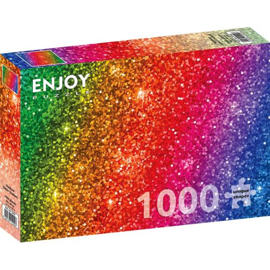 Genießen Sie ein Farbverlaufs-Glitzer-Puzzle mit 1000 Teilen Genießen Sie ein Farbverlaufs-Glitzer-Puzzle mit 1000 Teilen