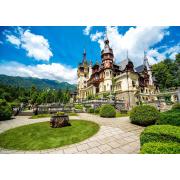 Genießen Sie das Königsschloss in Sinaia, Rumänien. Puzzle mit 1