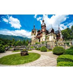 Genießen Sie das Königsschloss in Sinaia, Rumänien. Puzzle mit 1