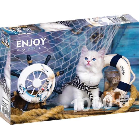 Puzzle „Enjoy The Sailor Kitten“ mit 1000 Teilen