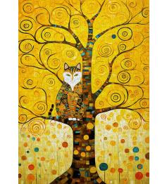 Puzzle Enjoy Klimts Katze Im Baum Des Lebens 1000 Teile
