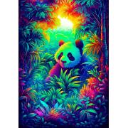 Puzzle Enjoy Panda -Ecke 1000 Teile