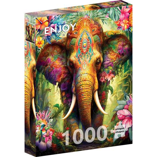 Puzzle Enjoy Himmlischer Elefant 1000 Teile