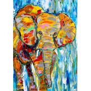 Puzzle Enjoy Bunter Elefant 1000 Teile