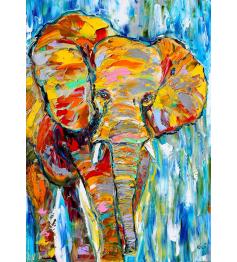 Puzzle Enjoy Bunter Elefant 1000 Teile