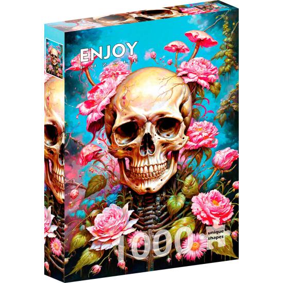 Puzzle Enjoy Gartenskelett 1000 Teile