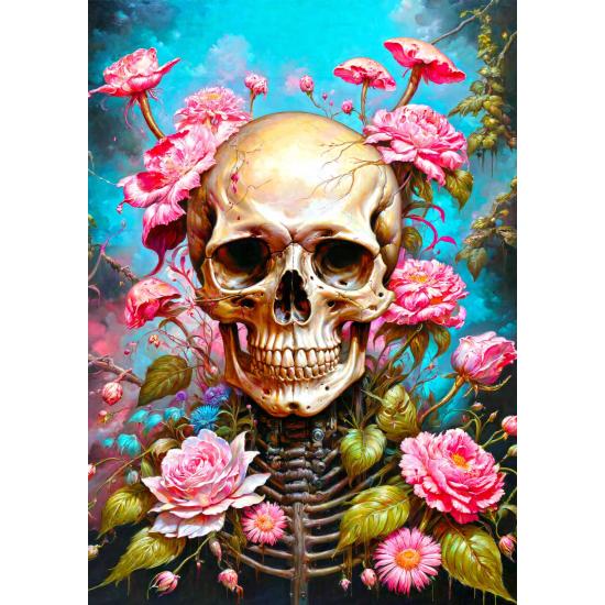 Puzzle Enjoy Gartenskelett 1000 Teile