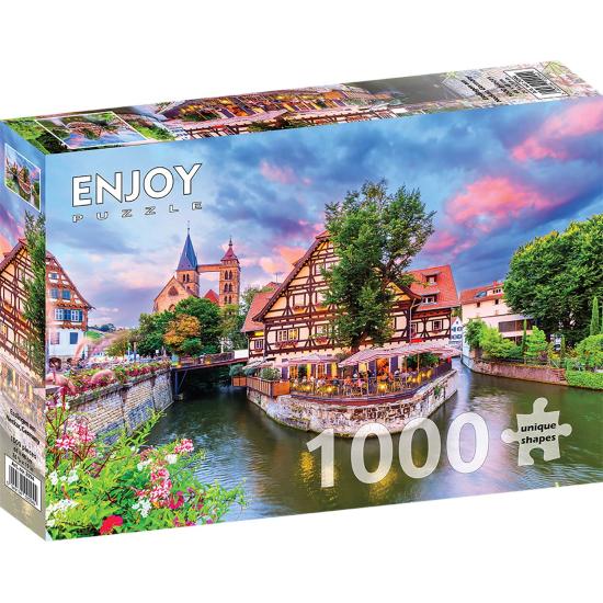 Puzzle Enjoy Esslingen am Neckar, Deutschland 1000 Teile