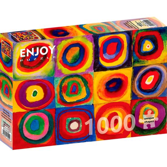 Puzzle „Genießen Sie die Farbstudie“ mit 1000 Teilen