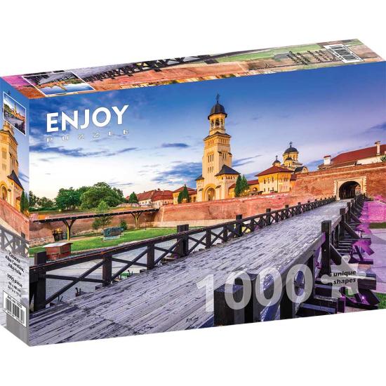 Puzzle Genießen Sie die Festung Alba Carolina in Alba-Iulia, 100