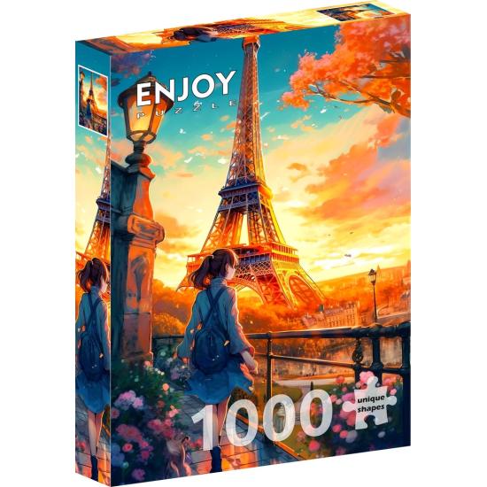 Puzzle Enjoy Pariser Fernweh 1000 Teile
