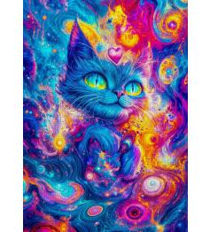 Puzzle Enjoy Kosmische Katze 1000 Teile