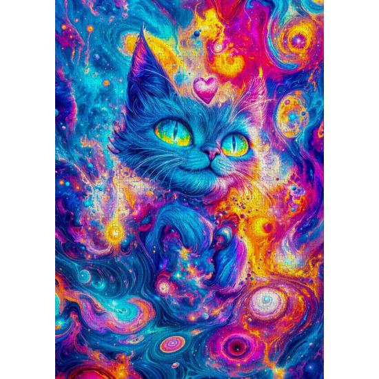 Puzzle Enjoy Kosmische Katze 1000 Teile