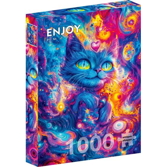 Puzzle Enjoy Kosmische Katze 1000 Teile