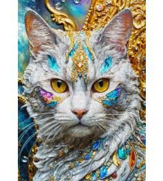 Puzzle Enjoy Juwelenbesetzte Katze 1000 Teile