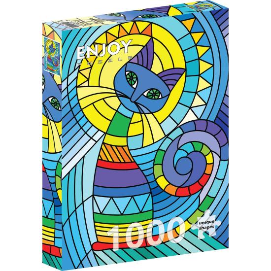 Puzzle Enjoy Ornamental Cat 1000 Teile