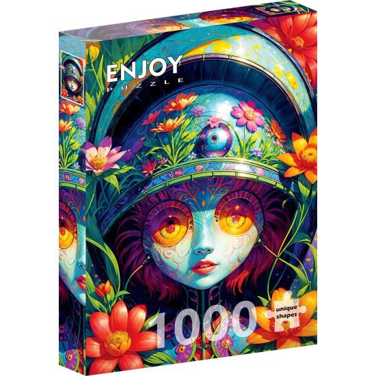 Puzzle Enjoy Blumenkrieger 1000 Teile Puzzle Enjoy Blumenkrieger 1000 Teile