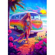 Puzzle Enjoy Hippie Im Herzen 1000 Teile