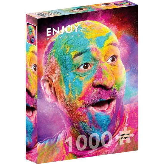 Puzzle „Enjoy Bald Man Laughing“ 1000 Teile