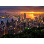 Puzzle „Genießen Sie Hongkong im Morgengrauen“ mit 1000 Teilen