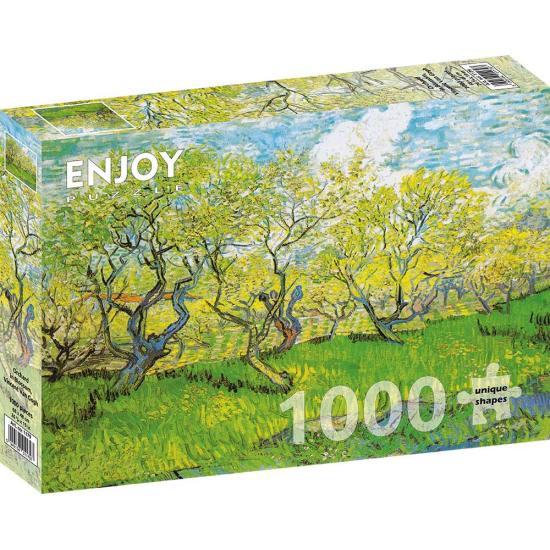 Puzzle „Genießen Sie den blühenden Obstgarten“ mit 1000 Teilen