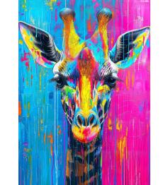 Puzzle Enjoy Gemalte Giraffe 1000 Teile