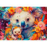 Puzzle Enjoy Koala-Umarmung 1000 Teile