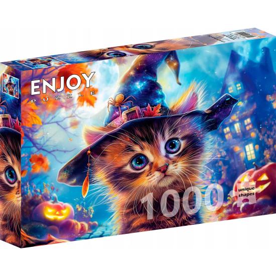 Puzzle Enjoy Kleine Hexenkatze 1000 Teile