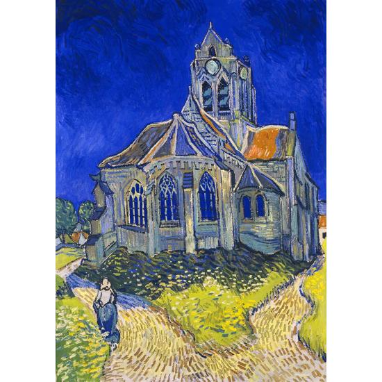 Puzzle „Genießen Sie die Kirche in Auvers“ mit 1000 Teilen