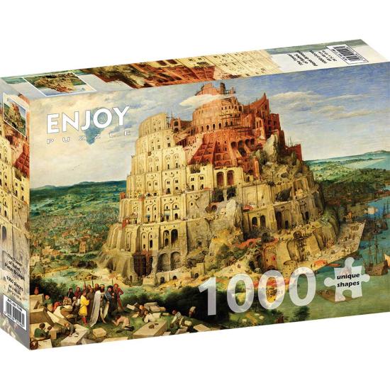 Genießen Sie das Puzzle „Der Turmbau zu Babel“ mit 1000 Teilen