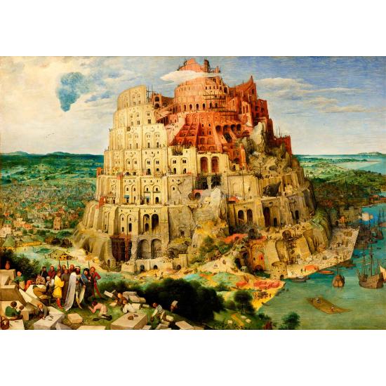 Genießen Sie das Puzzle „Der Turmbau zu Babel“ mit 1000 Teilen