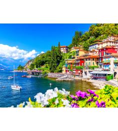 Genießen Sie das 1000-teilige Puzzle „Comer See, Italien“.