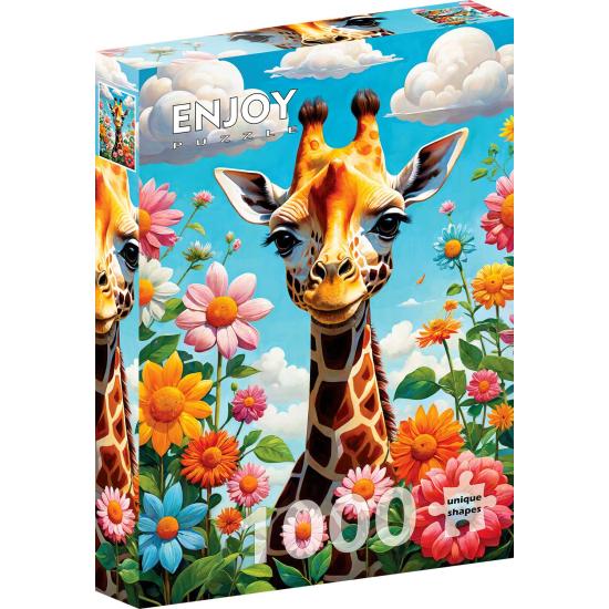 Puzzle Enjoy Süße Giraffe 1000 Teile
