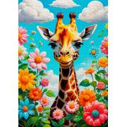 Puzzle Enjoy Süße Giraffe 1000 Teile