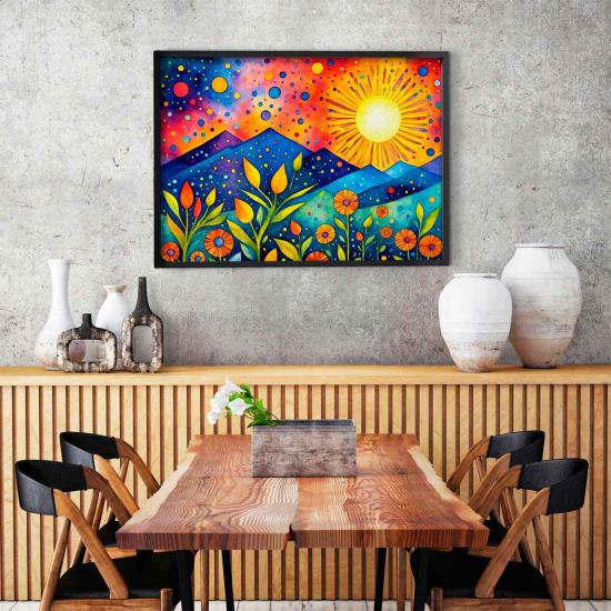 Puzzle Enjoy Sonnenuntergang Regen 1000 Teile