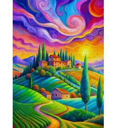 Puzzle Enjoy Toskanisches Licht 1000 Teile