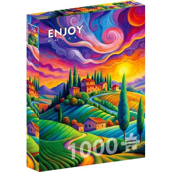Puzzle Enjoy Toskanisches Licht 1000 Teile