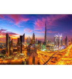 Puzzle Genießen Sie den Morgen über der Innenstadt von Dubai, 10