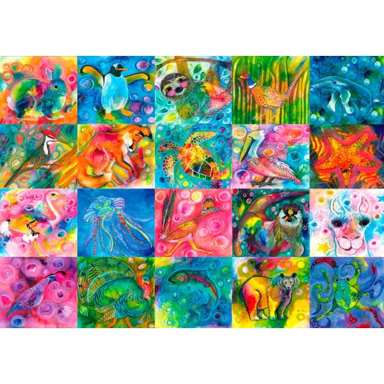 Puzzle Enjoy Animal Magic 1000 Teile