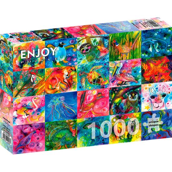 Puzzle Enjoy Animal Magic 1000 Teile