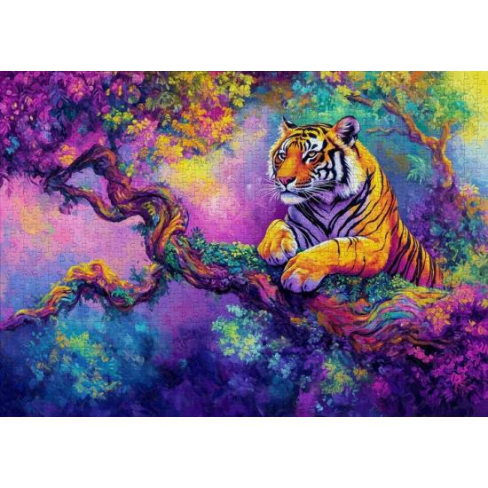 Puzzle Enjoy Dschungelmajestät 1000 Teile