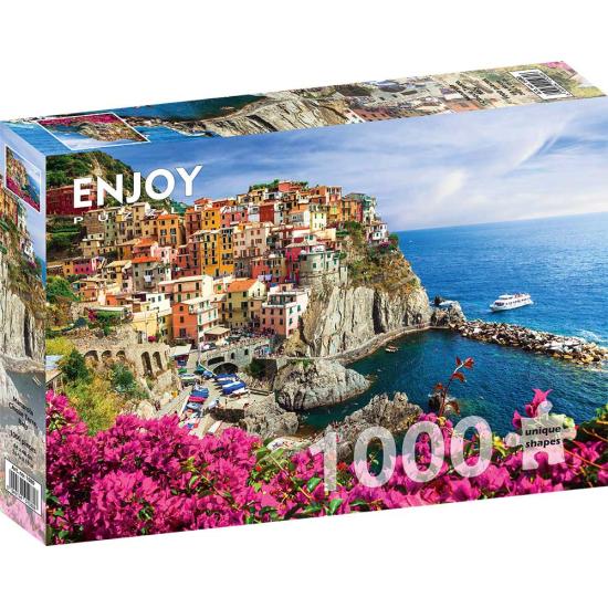 Puzzle Enjoy Manarola, Cinque Terre, Italien mit 1000 Teilen
