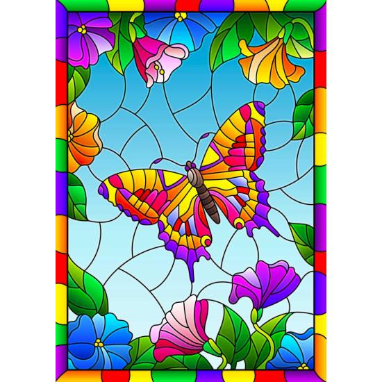 Puzzle Enjoy Kristallschmetterling 1000 Teile