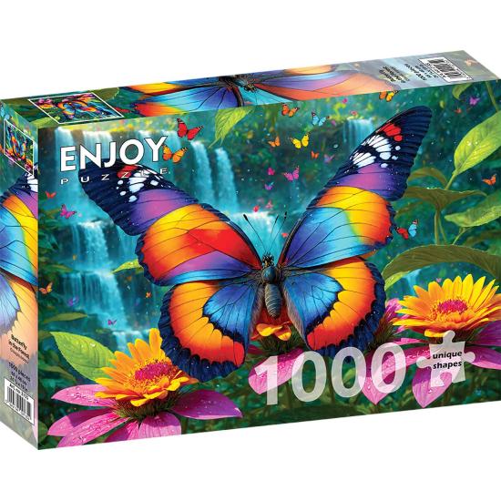 Puzzle Enjoy Schmetterling Im Wald 1000 Teile Puzzle Enjoy Schmetterling Im Wald 1000 Teile