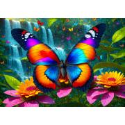 Puzzle Enjoy Schmetterling Im Wald 1000 Teile