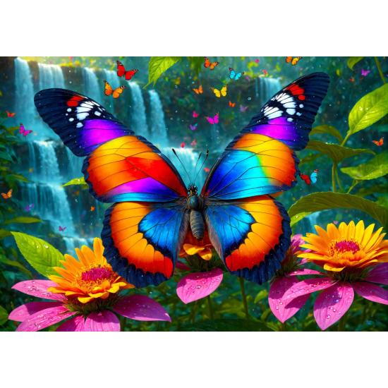 Puzzle Enjoy Schmetterling Im Wald 1000 Teile Puzzle Enjoy Schmetterling Im Wald 1000 Teile