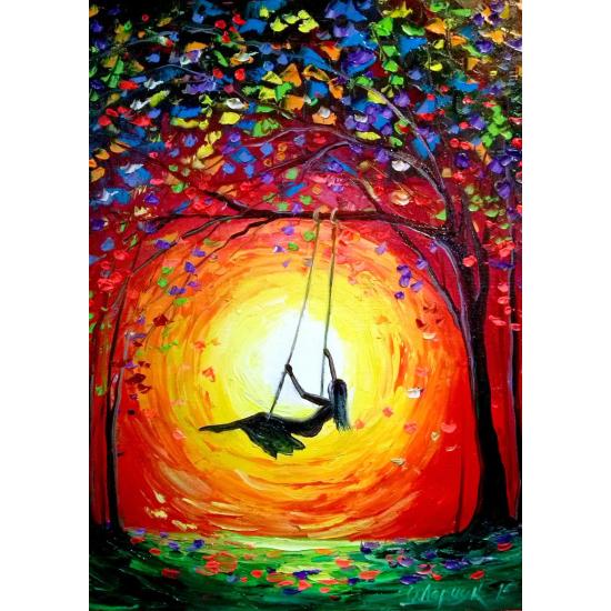 Puzzle Genießen Sie Kindheitserinnerungen aus 1000 Teilen