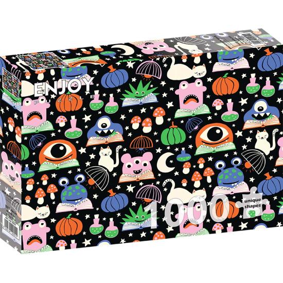 Puzzle „Enjoy Monsters at Work“ 1000 Teile