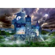 Puzzle Genießen Sie eine gruselige Nacht in Draculas Schloss von