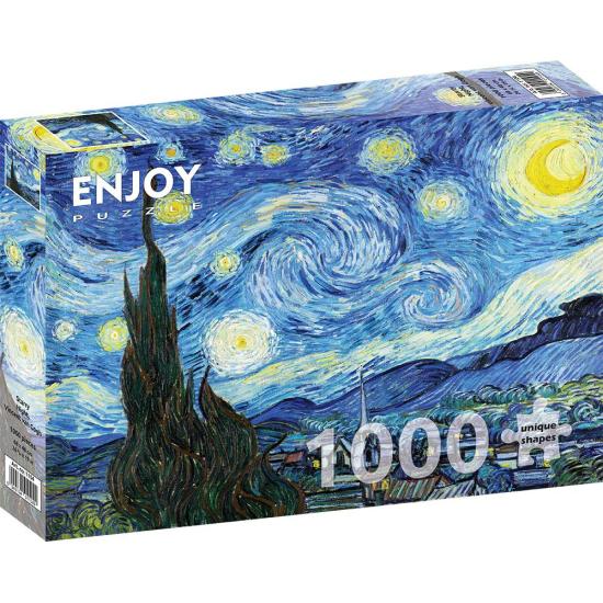 Genießen Sie das Sternennacht-Puzzle mit 1000 Teilen